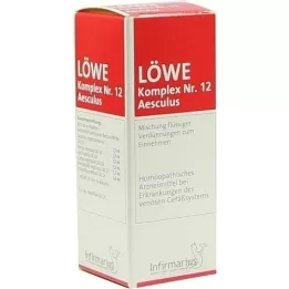 LÖWE KOMPLEX No.12 Aesculus drops, 50 ml