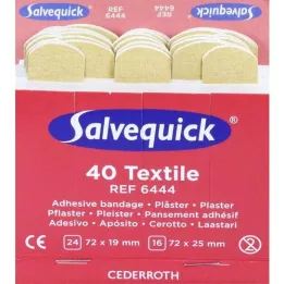 SALVEQUICK Plaster Strips elastic Refill 6444, 40 pcs