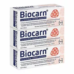 BIOCARN Syrup, 3X50 ml