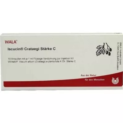 ISCUCIN crataegi Strength C Ampoules, 10X1 ml ISCUCIN crataegi Strength C Ampoules, 10X1 ml