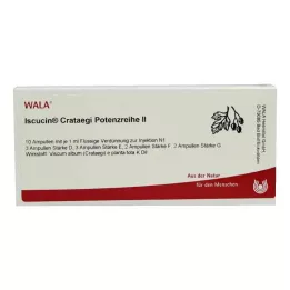 ISCUCIN crataegi potency series II Ampoules, 10X1 ml