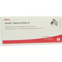 ISCUCIN quercus starch A ampoules, 10X1 ml