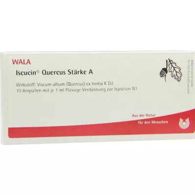 ISCUCIN quercus starch A ampoules, 10X1 ml ISCUCIN quercus starch A ampoules, 10X1 ml