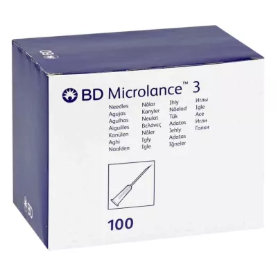 BD MICROLANCE Cannula 23 G 1 1/4 0.6x30 mm, 100 pcs BD MICROLANCE Cannula 23 G 1 1/4 0.6x30 mm, 100 pcs