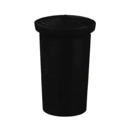 KRÜCKENKAPSEL Size 2 20 mm black, 1 pc