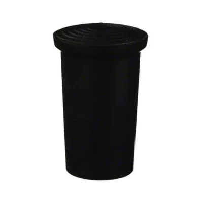 KRÜCKENKAPSEL Size 2 20 mm black, 1 pc KRÜCKENKAPSEL Size 2 20 mm black, 1 pc