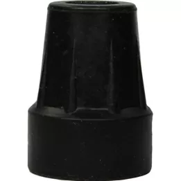 KRÜCKENKAPSEL 18/19 mm black steel inlet, 1 pc