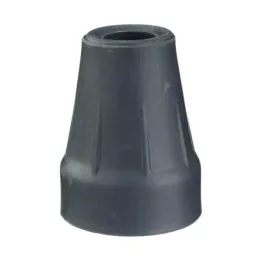 KRÜCKENKAPSEL 18/19 mm grey steel inlet, 1 pc
