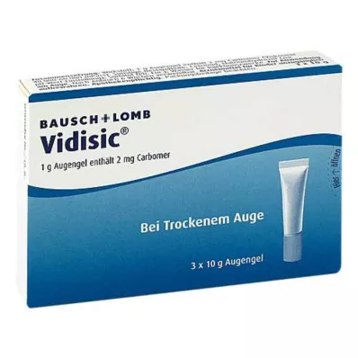 VIDISIC Eye gel, 3X10 g VIDISIC Eye gel, 3X10 g