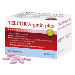 TELCOR Arginine plus film-coated tablets, 240 pcs