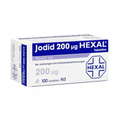 JODID 200 HEXAL tablets, 100 pcs JODID 200 HEXAL tablets, 100 pcs
