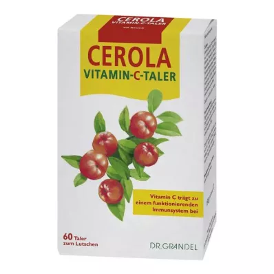CEROLA Vitamin C Taler Grandel, 60 pcs CEROLA Vitamin C Taler Grandel, 60 pcs
