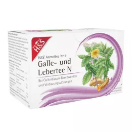 H&amp;S Bile and Liver Tea N Filter Pouches, 20X2.0 g