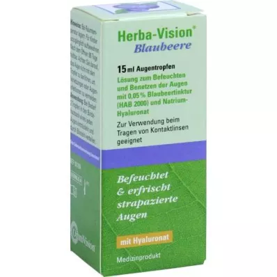 HERBA-VISION Blueberry eye drops, 15 ml