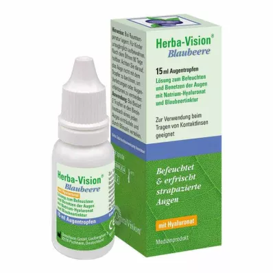 HERBA-VISION Blueberry eye drops, 15 ml