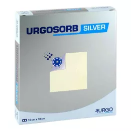 URGOSORB Silver 10x10 cm compresses, 10 pcs