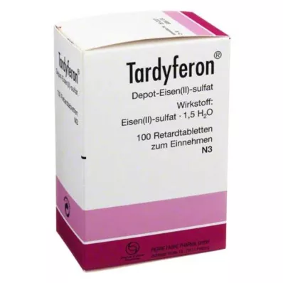 TARDYFERON Retard tablets, 100 pcs TARDYFERON Retard tablets, 100 pcs