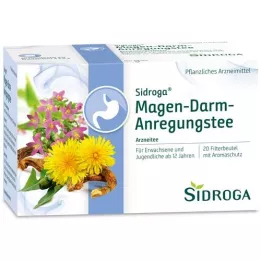 SIDROGA Gastrointestinal Stimulant Tea Filter Bag, 20X2.0 g