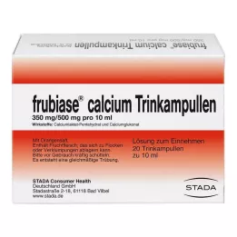 FRUBIASE CALCIUM T Drinking Ampoules, 20 pcs