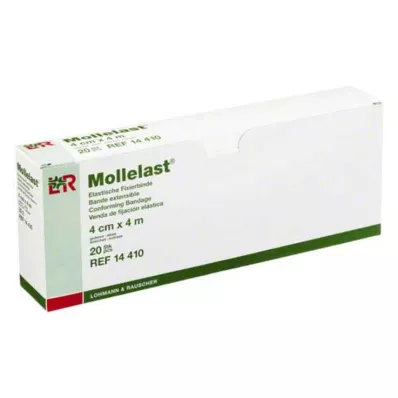 MOLLELAST Bandages 4 cmx4 m individually packed, 20 pcs