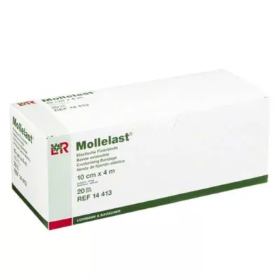 MOLLELAST Bandages 10 cmx4 m individually packed, 20 pcs