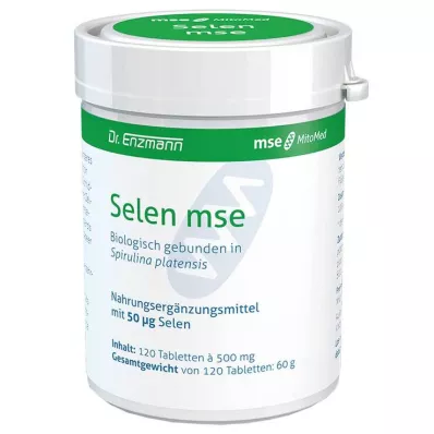 SELEN MSE 50 µg tablets, 120 pcs SELEN MSE 50 µg tablets, 120 pcs