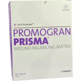PROMOGRAN Prisma 123 qcm tamponades, 10 pcs