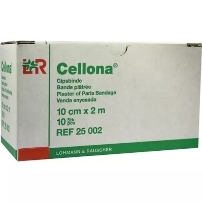 CELLONA Plaster bandages 10 cmx2 m, 2X5 pcs