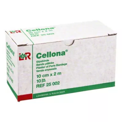 CELLONA Plaster bandages 10 cmx2 m, 2X5 pcs CELLONA Plaster bandages 10 cmx2 m, 2X5 pcs