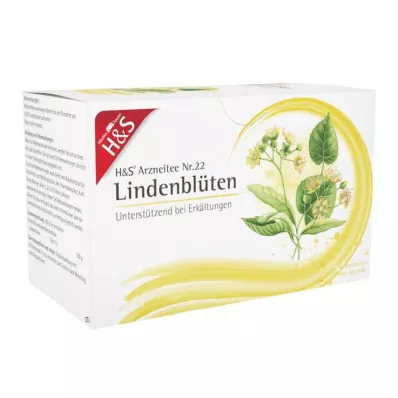 H&S Lime Blossom Tea Filter Bag, 20X1.8 g H&S Lime Blossom Tea Filter Bag, 20X1.8 g