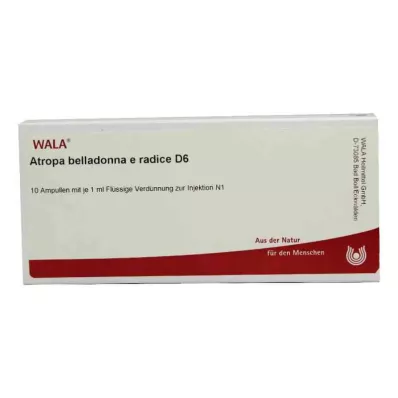 ATROPA belladonna e Radix D 6 Ampoules, 10X1 ml