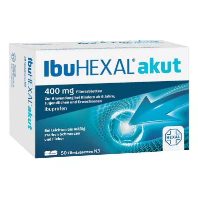 IBUHEXAL acute 400 film-coated tablets, 50 pcs