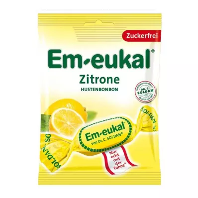EM-EUKAL Candies lemon sugar-free, 75 g