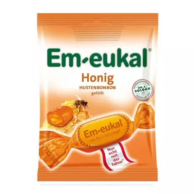 EM-EUKAL Candies honey filled sugary, 75 g EM-EUKAL Candies honey filled sugary, 75 g