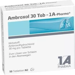AMBROXOL 30 Tab-1A Pharma tablets, 50 pc