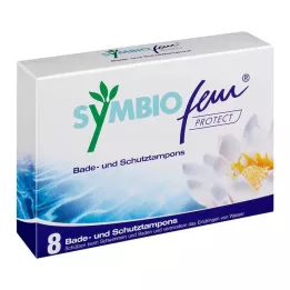 SYMBIOFEM Protect bath and protective tampon, 8 pcs
