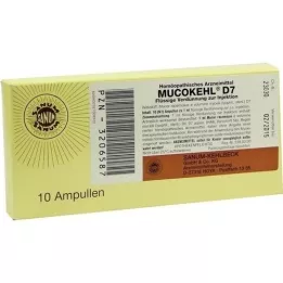 MUCOKEHL Ampoules D 7, 10X1 ml