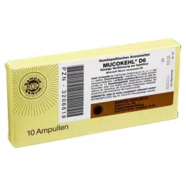 MUCOKEHL Ampoules D 6, 10X1 ml