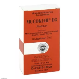 MUCOKEHL Suppositories D 3, 10 pcs