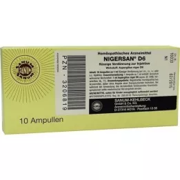NIGERSAN D 6 Ampoules, 10X1 ml