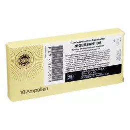 NIGERSAN D 6 Ampoules, 10X1 ml