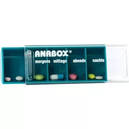 ANABOX Day box turquoise, 1 pc
