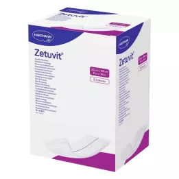 ZETUVIT Absorbent compresses sterile 20x40 cm, 5 pcs