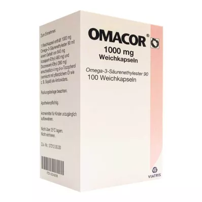 OMACOR 1,000 mg soft capsules, 100 pcs