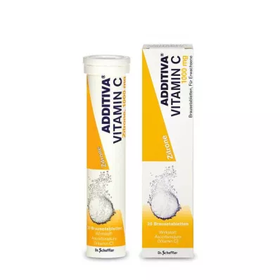 ADDITIVA Vitamin C 1 g Effervescent Tablets, 20 pcs ADDITIVA Vitamin C 1 g Effervescent Tablets, 20 pcs
