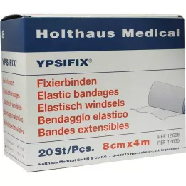 FIXIERBINDE Ypsifix elastic 8 cmx4 m loose, 20 pcs
