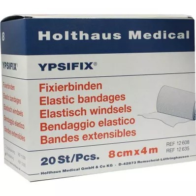 FIXIERBINDE Ypsifix elastic 8 cmx4 m loose, 20 pcs