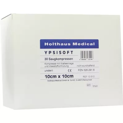 SAUGKOMPRESSEN Ypsisoft non-sterile 10x20 cm, 30 pcs SAUGKOMPRESSEN Ypsisoft non-sterile 10x20 cm, 30 pcs