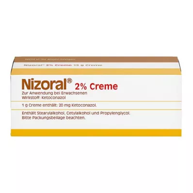 NIZORAL 2% cream 15g, 15 ml