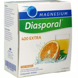 MAGNESIUM DIASPORAL 400 Extra drinking granules, 20 pcs